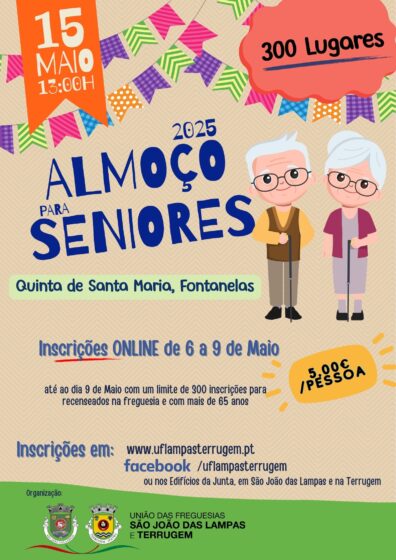 ALMOÇO SENIORES 2025 – ABERTAS INSCRIÇÕES